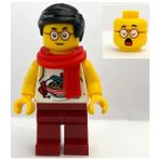 Lego MK062 Mr.Tang Dark Red Legs Mini Figür