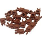LEGO Moc Aksesuar Plate Modified 1 X 1 Kahverengi Dikey Clipli Düz Tuğla