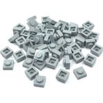 LEGO Moc Custom Aksesuar Creator Plate 1 X 1 Düz Tuğla Açık Gri