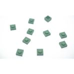 LEGO Moc Custom Aksesuar Creator Plate 1 X 1 Düz Tuğla Sand Green
