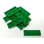 LEGO Moc Custom Aksesuar Creator Plate 1 X 3 Düz Tuğla Yeşil
