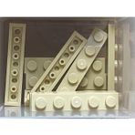 LEGO Moc Custom Aksesuar Creator Plate 1 X 5 Düz Tuğla Taba