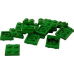 LEGO Moc Custom Aksesuar Creator Plate 2 X 2 Düz Tuğla Açık Yeşil