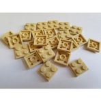LEGO Moc Custom Aksesuar Creator Plate 2 X 2 Düz Tuğla Taba
