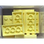 LEGO Moc Custom Aksesuar Creator Plate 2 X 4 Düz Tuğla Açık Sarı