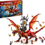LEGO® NINJAGO® Hareket Kaynak Ejderhası 71822 - 12 Yaş 6 Minifigür Oyuncak Yapım Seti (1716 Parça)