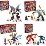 LEGO Ninjago Seti 218 (71834 + 71827 + 71836 + 71808)