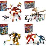 LEGO Ninjago Seti 224 (71812 + 71809 + 71839 + 71808)