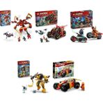 LEGO Ninjago Seti 318 (71812 + 71844 + 71838 + 71839 + 71780)