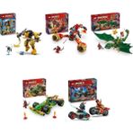LEGO Ninjago Seti 375 (71839 + 71830 + 71829 + 71828 + 71838)