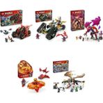 LEGO Ninjago Seti 399 (71844 + 71820 + 71832 + 71823 + 71809)
