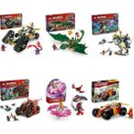 LEGO Ninjago Seti 430 (71820 + 71829 + 71843 + 71844 + 71824 + 71780)
