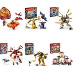LEGO Ninjago Seti 455 (71823 + 71804 + 71821 + 71812 + 71839 + 71831)