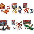 LEGO Ninjago Seti 461 (71823 + 71804 + 71808 + 71838 + 71812 + 71829)