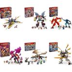 LEGO Ninjago Seti 500 (71833 + 71834 + 71808 + 71832 + 71809 + 71821)