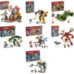 LEGO Ninjago Seti 572 (71818 + 71839 + 71828 + 71845 + 71836 + 71812 + 71843)