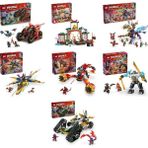 LEGO Ninjago Seti 573 (71844 + 71831 + 71836 + 71833 + 71830 + 71827 + 71820)