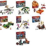 LEGO Ninjago Seti 588 (71809 + 71845 + 71823 + 71828 + 71807 + 71848 + 71838)