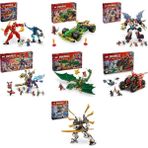 LEGO Ninjago Seti 590 (71808 + 71828 + 71834 + 71836 + 71829 + 71844 + 71821)