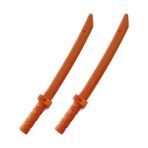 LEGO Orijinal Parçalar - 2’ Li Turuncu Katana