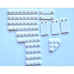 LEGO Orijinal Parçalar - Karma - Beyaz 1 x 4 1 x 6 1 x 8 Karma (16 Parça)