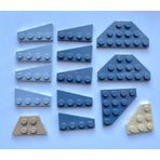 Lego Orijinal Parçalar Karma Dark Light Bluish Gray Plate Tan