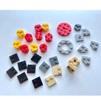 Lego Orijinal Parçalar Karma Kırmızı Sarı Gri Siyah Tan Karma