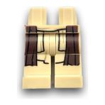 LEGO Orijinal Parçalar - Minifigür Için Sw Jedi Robe Ayaklar