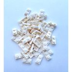 LEGO Orijinal Parçalar - Plate 1 x 2 Beyaz (10 Adet)