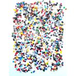LEGO Orijinal Parçalar - Renki Mini Kare Parçalar Lotu (1048 Parça)