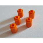 LEGO Orjinal Aksesuar Custom Creator Brick Round 1 X 1 Yuvarlak Tuğla Turuncu