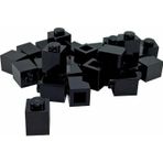LEGO Orjinal Aksesuar Custom Moc Creator Brick 1 X 1 Siyah Tuğla