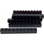 LEGO Orjinal Aksesuar Custom Moc Creator Brick 1 X 10 Tuğla Siyah