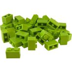 LEGO Orjinal Aksesuar Custom Moc Creator Brick 1 X 2 Fıstık Yeşili Tuğla