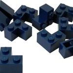 LEGO Orjinal Aksesuar Custom Moc Creator Brick Corner 2 X 2 Köşe Tuğla Lacivert