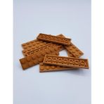 LEGO Orjinal Aksesuar Custom Moc Creator Plate 2 X 8 Tuğla Açık Kahverengi