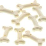 LEGO Orjinal Aksesuar Custom Moc Minifigür Bone Köpek Kemiği Beyaz Kısa Kemik