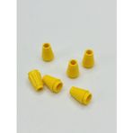 LEGO Orjinal Aksesuar Moc Custom Cone 1 X 1 Tuğla Koni Sarı