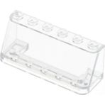 LEGO Orjinal Aksesuar Moc Custom Windscreen 2 X 6 X 2 Şeffaf Cam Parçası Otomobil Kamyon Cip 1 Adet