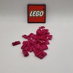 LEGO Orjinal Aksesuar Plate Modified 1 X 2 Jumper Koyu Pembe Düz Fayans Tuğla