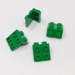 LEGO Orjinal Creator Moc Aksesuar Bağlantı Parçası Bracket 1 X 2 - 2 X 2 Yeşil