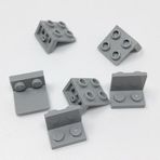 LEGO Orjinal Creator Moc Ters Bağlantı Parçası Bracket 1 X 2 - 2 X 2 Açık Gri