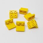 LEGO Orjinal Creator Moc Ters Bağlantı Parçası Bracket 1 X 2 - 2 X 2 Sarı