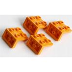LEGO Orjinal Creator Moc Ters Bağlantı Parçası Bracket 1 X 2 - 2 X 2 Turuncu