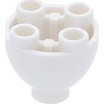 LEGO Orjinal Custom Aksesuar Brick Round 2 X 2 Ters Kubbe Yuvarlak Tuğla Beyaz