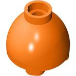 LEGO Orjinal Custom Aksesuar Brick Round 2 X 2 Ters Kubbe Yuvarlak Tuğla Turuncu