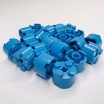 LEGO Orjinal Custom Aksesuar Creator Brick Round 2 X 2 Yuvarlak Tuğla Dark Azure