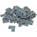 LEGO Orjinal Custom Aksesuar Creator Plate 2 X 2 Corner Düz Köşe Tuğla Açık Gri