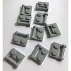 LEGO Orjinal Custom Aksesuar Plate Modified 1 X 2 Yatay Bar Açık Gri Düz Tuğla
