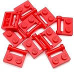 LEGO Orjinal Custom Aksesuar Plate Modified 1 X 2 Yatay Bar Kırmızı Düz Tuğla